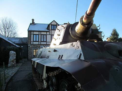 La Gleize King Tiger Tank, My Visit