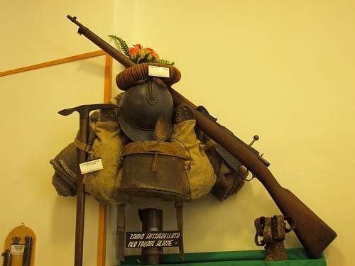 World War 1 museum in Timau, northern Italy