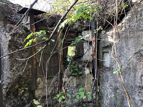 The remains of Bunker/pillbox 112 of the 12th Mogilev-Yampolsky Fortified Area