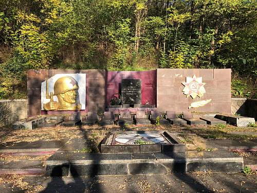 The remains of Bunker/pillbox 112 of the 12th Mogilev-Yampolsky Fortified Area