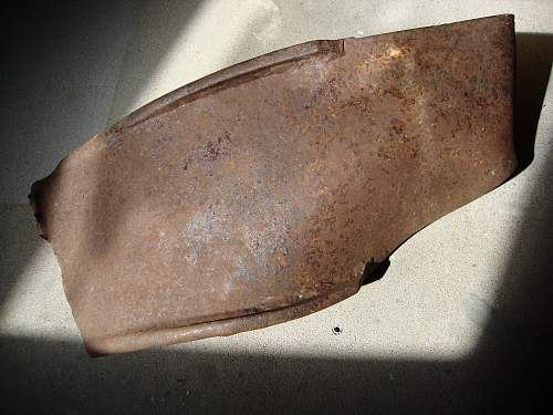 ID of a steel plate found in the Ardennes