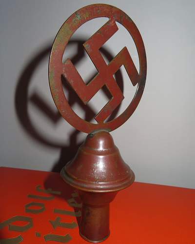 NSDAP pole top, thoughts please.