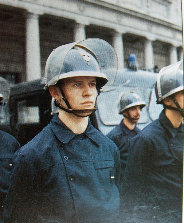 Belgium Gendarmerie Riot Helmet