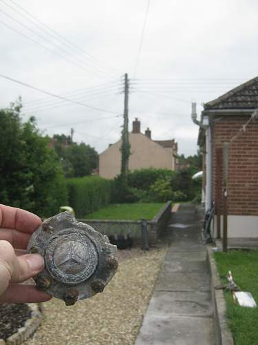 German Bomber found in Somerset garden.