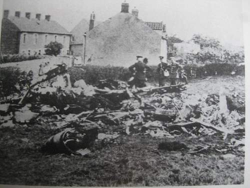 German Bomber found in Somerset garden.