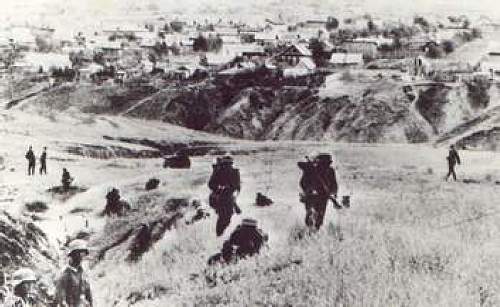 Stalingrad: digging near Gorodis&#1089;he &amp; Gumrak