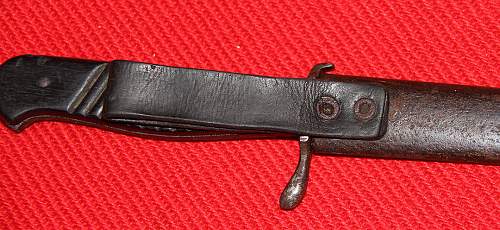 WWI WWII German Trench Knife / Boot knife Nahkampfmesser Solingen Omega