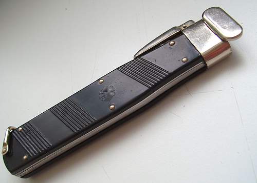 German post war gravity knife.