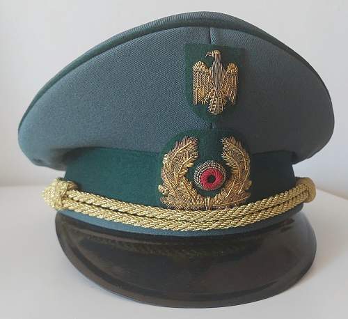 Bundesgrenzschutz General visor