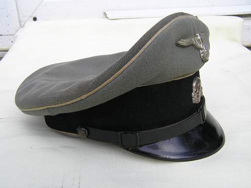 SS NCO visor ex-Heer???