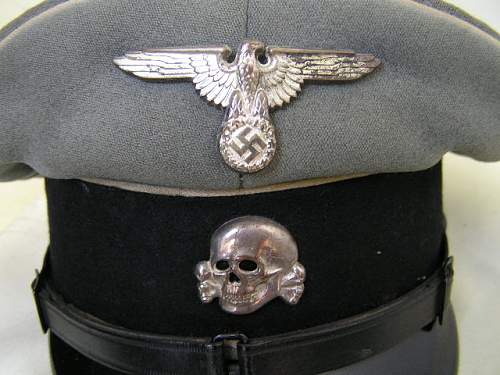 SS NCO visor ex-Heer???