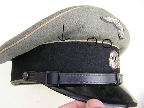 SS NCO visor ex-Heer???