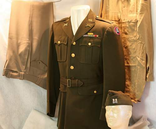 WWII US 3rd ARMY OFFICER'S UNIFORM - What do you think???