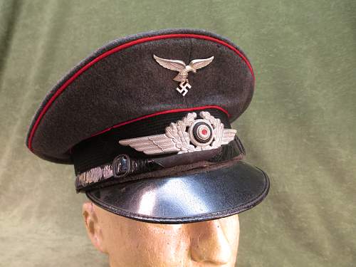 Luftwaffe NCO/EM visor cap