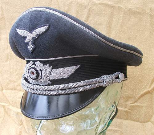 New year. &quot;New&quot; Luftwaffe Visor Caps.