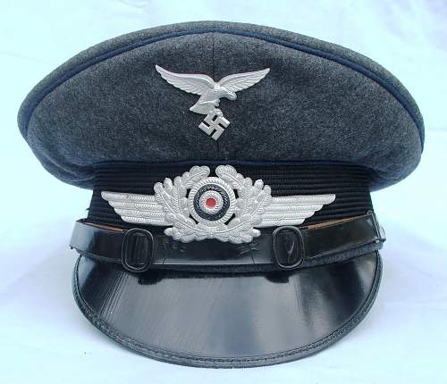 New year. &quot;New&quot; Luftwaffe Visor Caps.