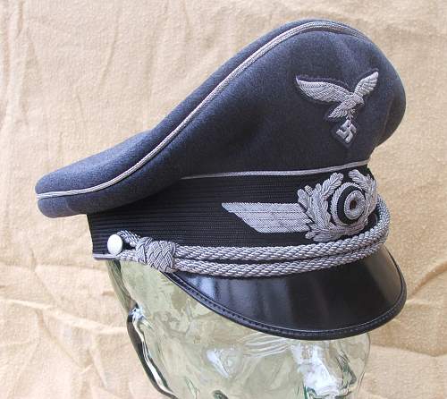 New year. &quot;New&quot; Luftwaffe Visor Caps.