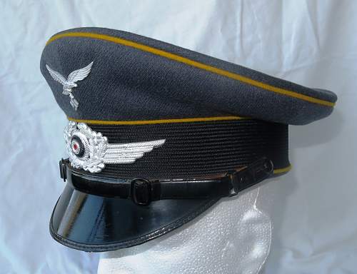 New year. &quot;New&quot; Luftwaffe Visor Caps.