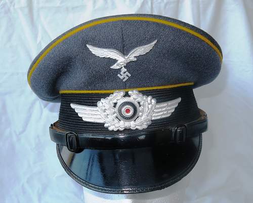 New year. &quot;New&quot; Luftwaffe Visor Caps.