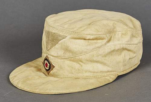 WWII German Luftwaffe Tropical M41 Cap