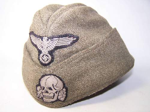 Waffen SS M 40 side cap Feldmuetze