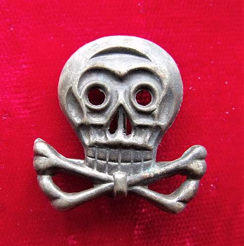 Brunswick Hussars Skull EM