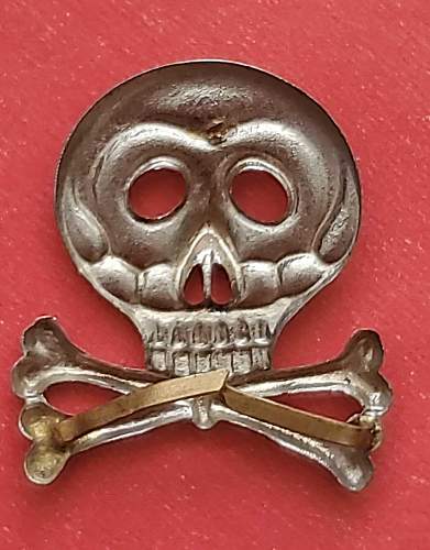 Brunswick Hussars Skull EM