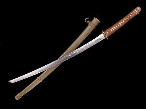 WWII Japanese shin gunto sword