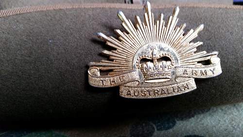Some Modern Australian Army Hats