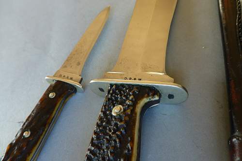 F.Dula Waidbesteck &amp; Henckels Bowie hunting knife