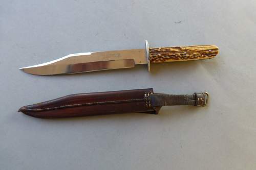 F.Dula Waidbesteck &amp; Henckels Bowie hunting knife