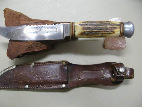 F.Dula Waidbesteck &amp; Henckels Bowie hunting knife