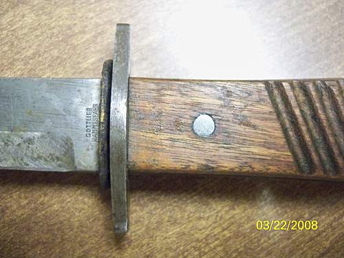 german fighting knife