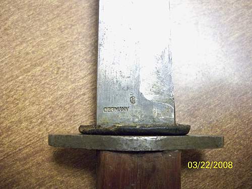 german fighting knife