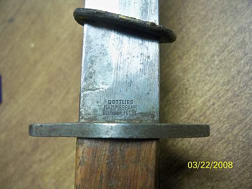 german fighting knife