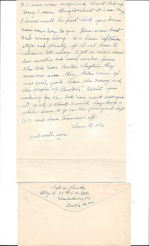 WW2 Era Letters Written By Soldier Who was Killed In Action during the Invasion of France.