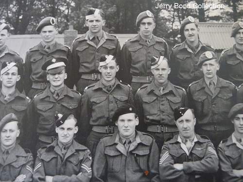 Officer cadet training unit group photo, paras guards etc.