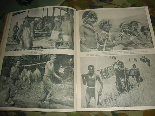 this weeks pick up's 2 australian ww2 era books and a old photo some aussies in uniform.