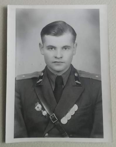 Photograph of Guards Lt Col Hristovoy