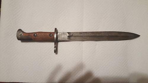 Does anyone here know what kind of bayonet this is and from what war and what country?