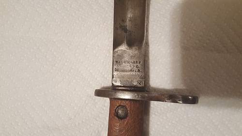 Does anyone here know what kind of bayonet this is and from what war and what country?