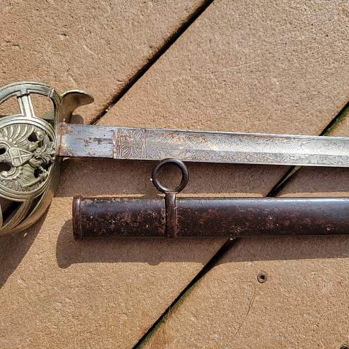 Model 1889 cavalry sword