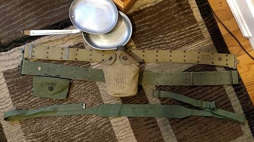 Unknown piece of late war US webbing?