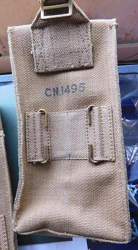 British 37 pattern Basic pouches MKIII