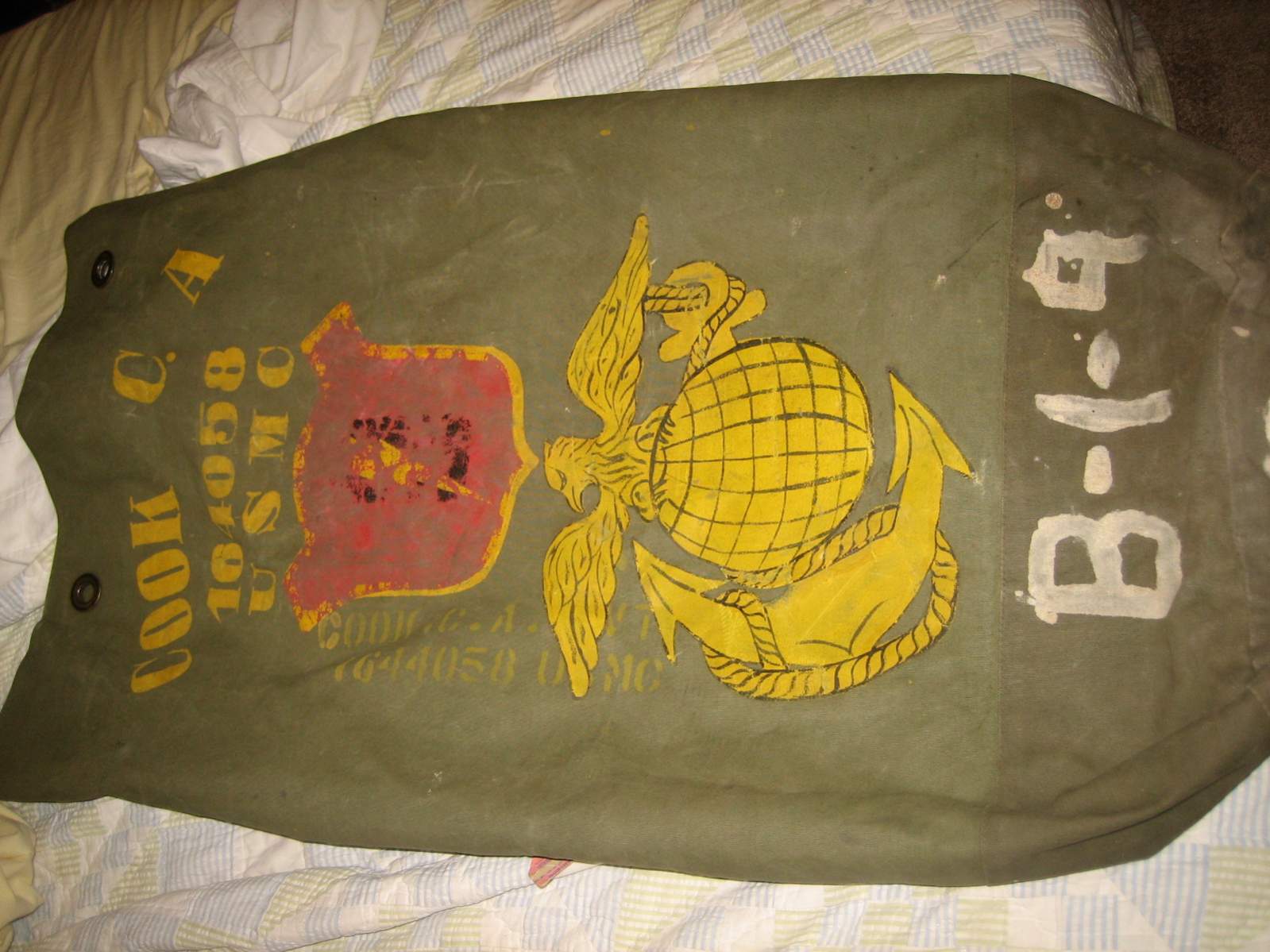 Marine duffle bag