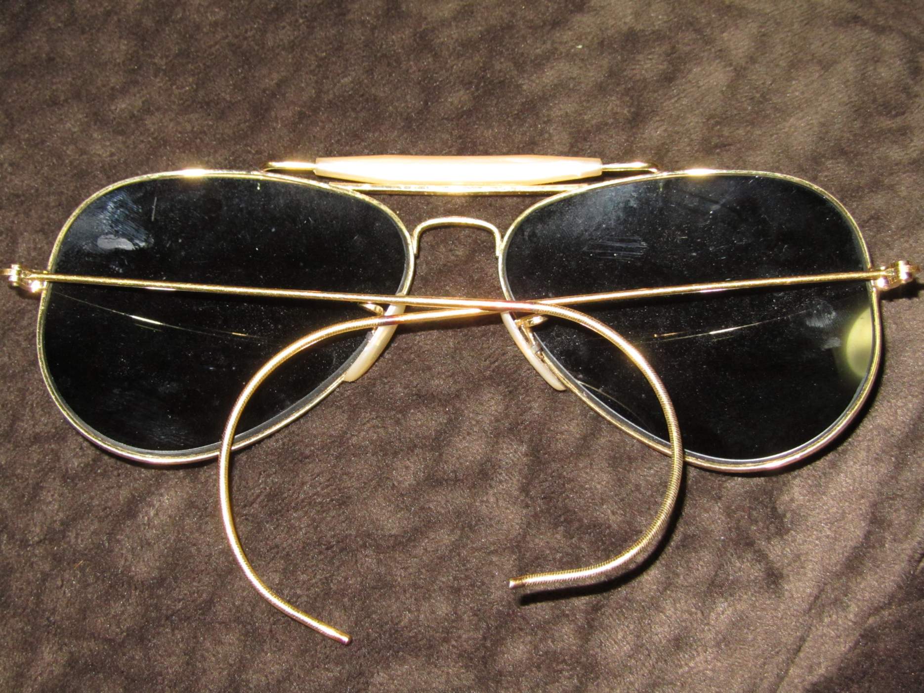 Need help! Bausch & Lomb Aviator Sunglasses WWII USGI?