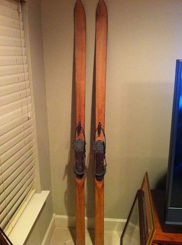 WW2 era German skis