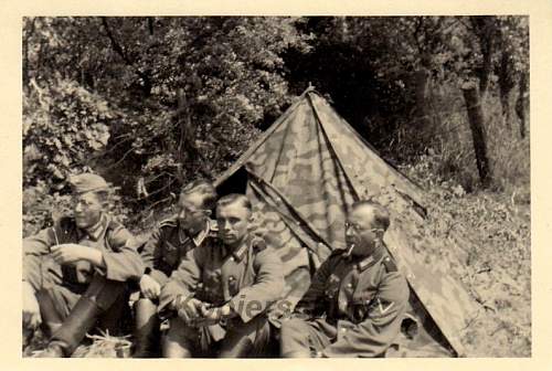 M31 Zeltbahn in use (period photos)