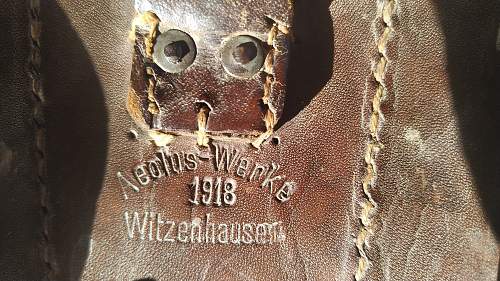 Need Help!!! German ammo pouch calvalry? Many marks to identify!!!