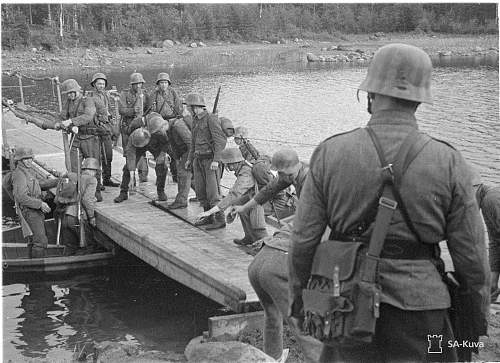 Finnish Camo Helmets- Period Photo Pictorial